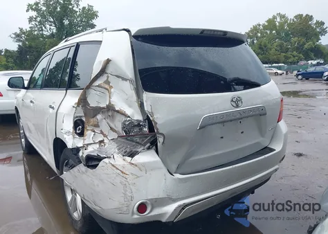 2010 Toyota Highlander Limited V6 from USA, damaged, VIN 5TDDK3EH9AS022122